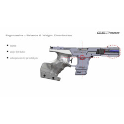 Walther GSP500 .22 pistol
