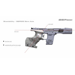 Walther GSP500 .22 pistol