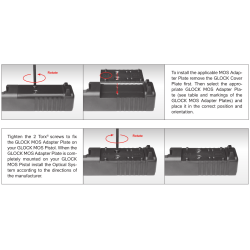 Glock Cover Plate MOS
