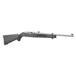 Ruger 10/22 Carbine, .22 LR, rostfri, svart syntetstock