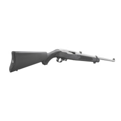 Ruger 10/22 Carbine, .22 LR, rostfri, svart syntetstock