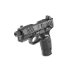 FN 502 Tactical .22 LR — profil, svart finish.