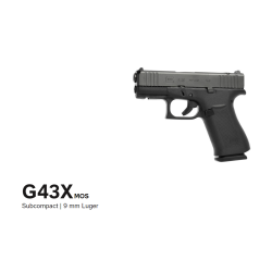 Glock 43X OS 9mm – kompakt pistol med optikfäste och FS