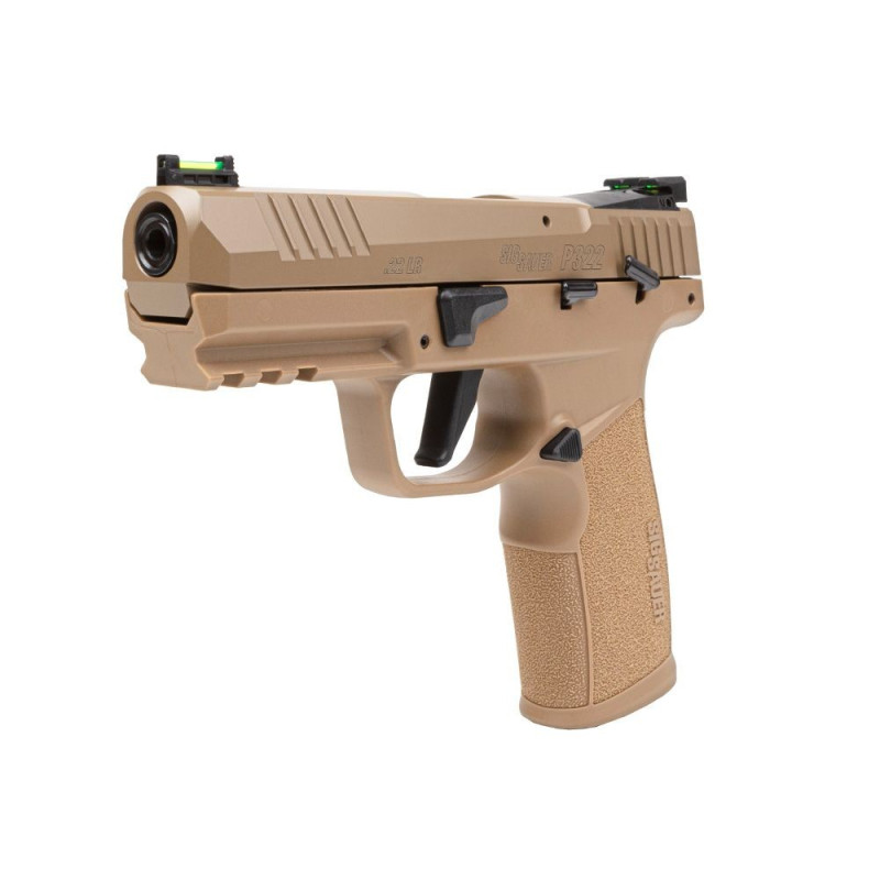 Sig Sauer P322 TacPac 22LR 4" (3) 20rd Coyote