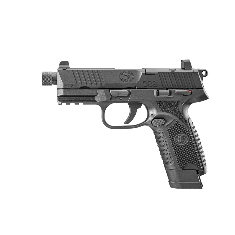 FN 502 Tactical .22 LR 11,6 cm — frontvy.