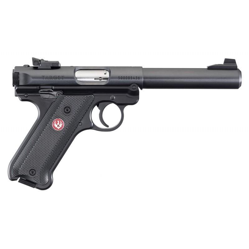 Pistol Ruger MKIV Target .22 LR blånerad