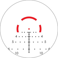 Vortex Strike Eagle 1-8×24 riktm AR-BDC3 (Moa) belyst