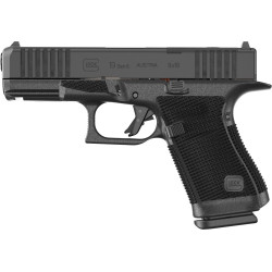 Glock 19 Gen6 kompakt pistol i 9×19, visad från sidan.