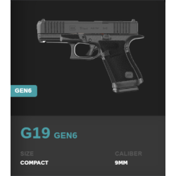 Glock 19 Gen6 – Kompakt 9×19 OR