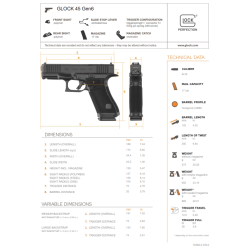 Glock 45 Gen6 – Crossover 9×19 | Optics Ready | Licenspliktig Pistol