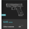 Glock 45 Gen6 – Crossover 9×19 med Optics Ready‑mantel
