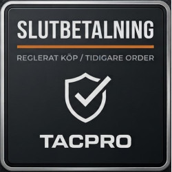 Slutbetalning – Reglerat köp / Tidigare lagd order