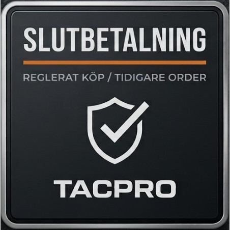 Slutbetalning – Reglerat köp / Tidigare lagd order