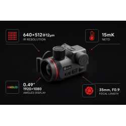 Guide Orion C 635CS Termiskt Clip-On | Köp mörkeroptik hos TacPro